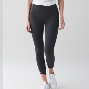 Lululemon Serene Tights Deep Coal Size 10